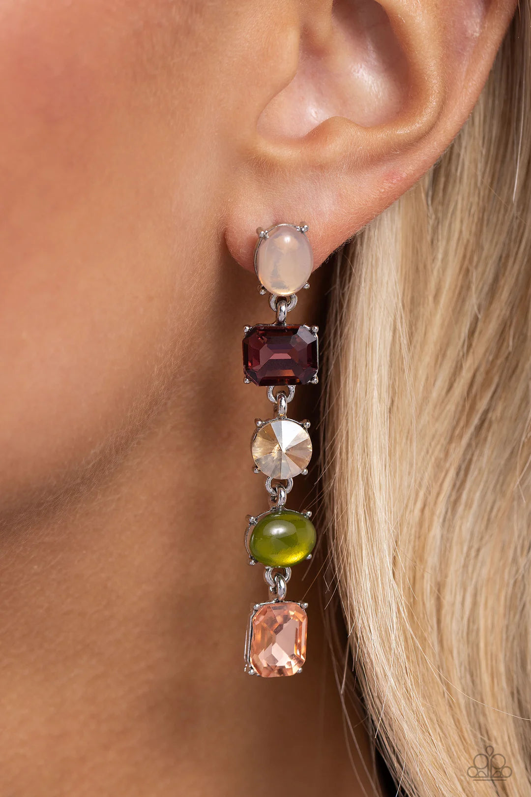 Sophisticated Stack - Multi Earrings - Paparazzi Accessories