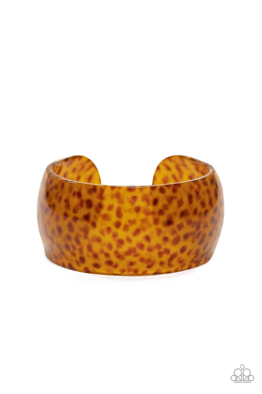 Jungle Cruise - Brown Acrylic Cuff - Paparazzi Accessories