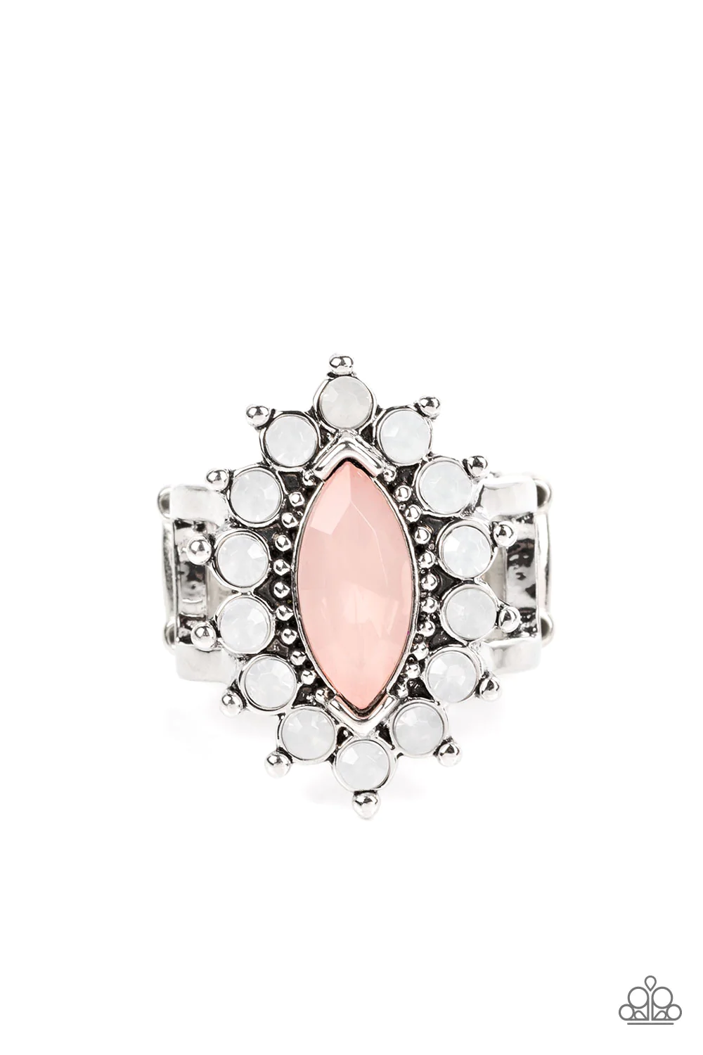 Everlasting Eden - Pink Ring - Paparazzi Accessories - Alies Bling Bar