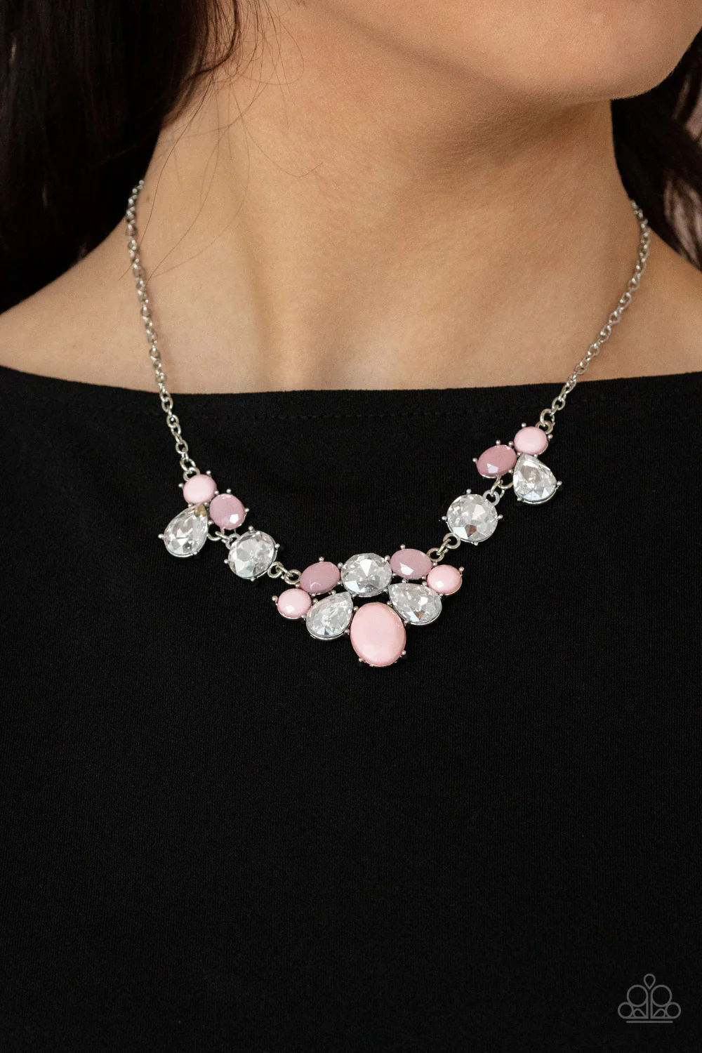 Ethereal Romance - Pink Necklace - Paparazzi Accessories - Alies Bling Bar