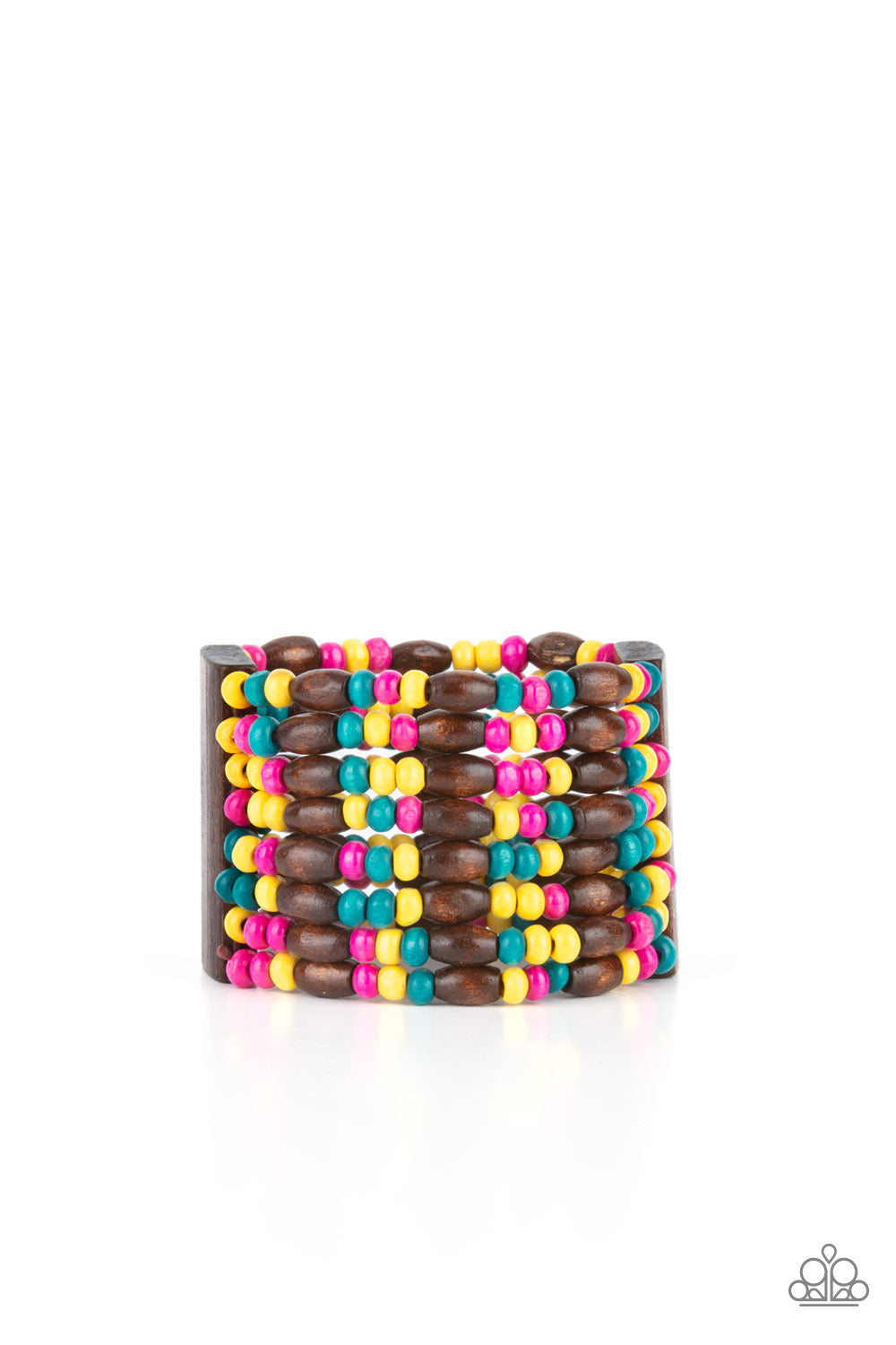 Tropical Nirvana - Multi Bracelet  -  Paparazzi Accessories - Alie’s Bling Bar - Alies Bling Bar