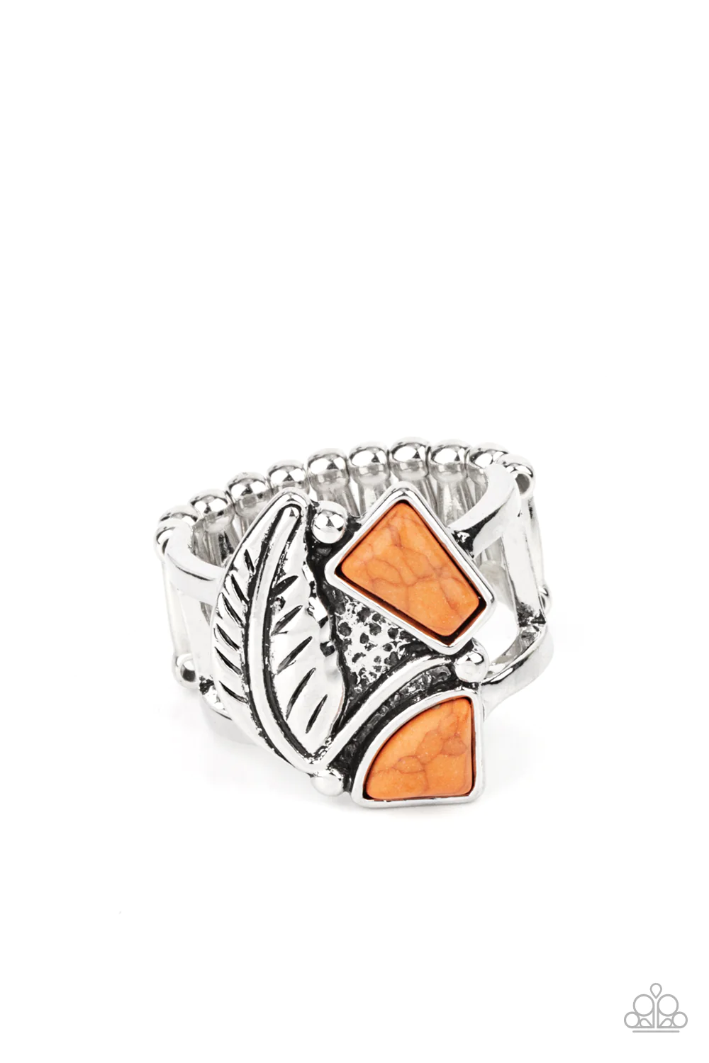 Make the NEST of It - Orange Ring - Paparazzi Accessories - Alies Bling Bar