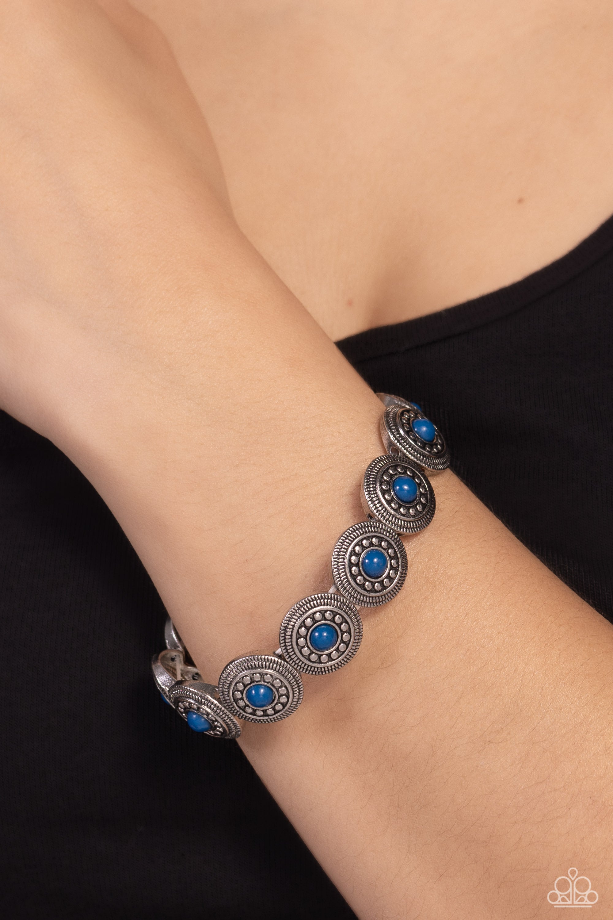 Blue paparazzi bracelet shop