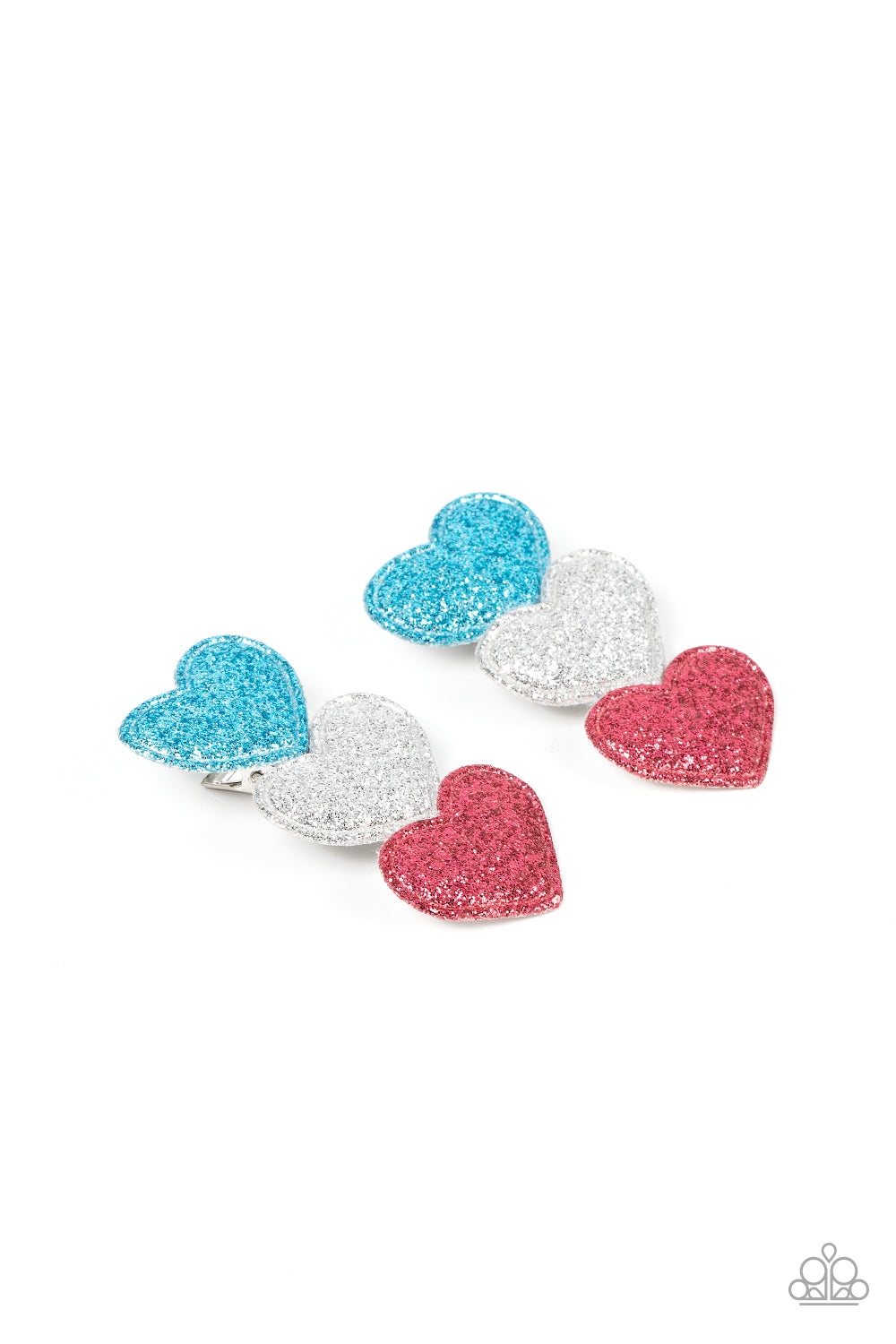 Love at First SPARKLE - Multi Hair Clip - Paparazzi Accessories - Alies Bling Bar