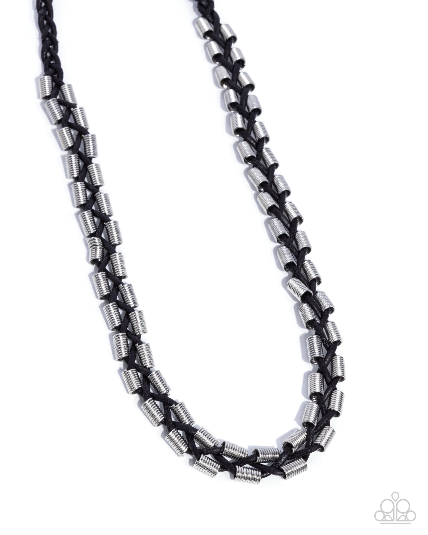 Rogue Renegade - Black Necklace - Paparazzi Accessories - Alies Bling Bar