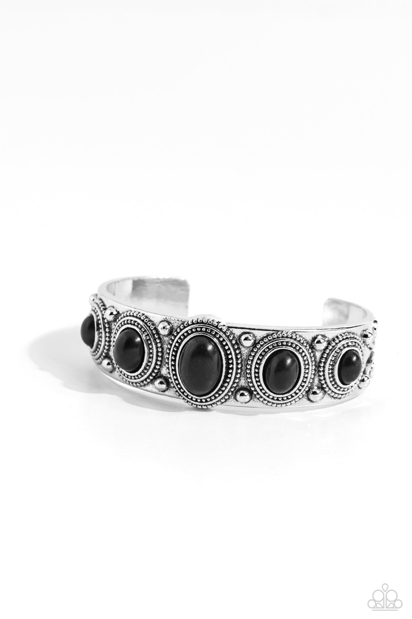 Mesa Mystery - Black Bracelet - Paparazzi Accessories - Alies Bling Bar