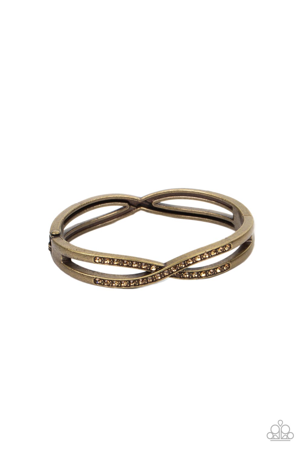 Woven in Wealth - Brass Bracelet - Paparazzi Accessories - Alies Bling Bar