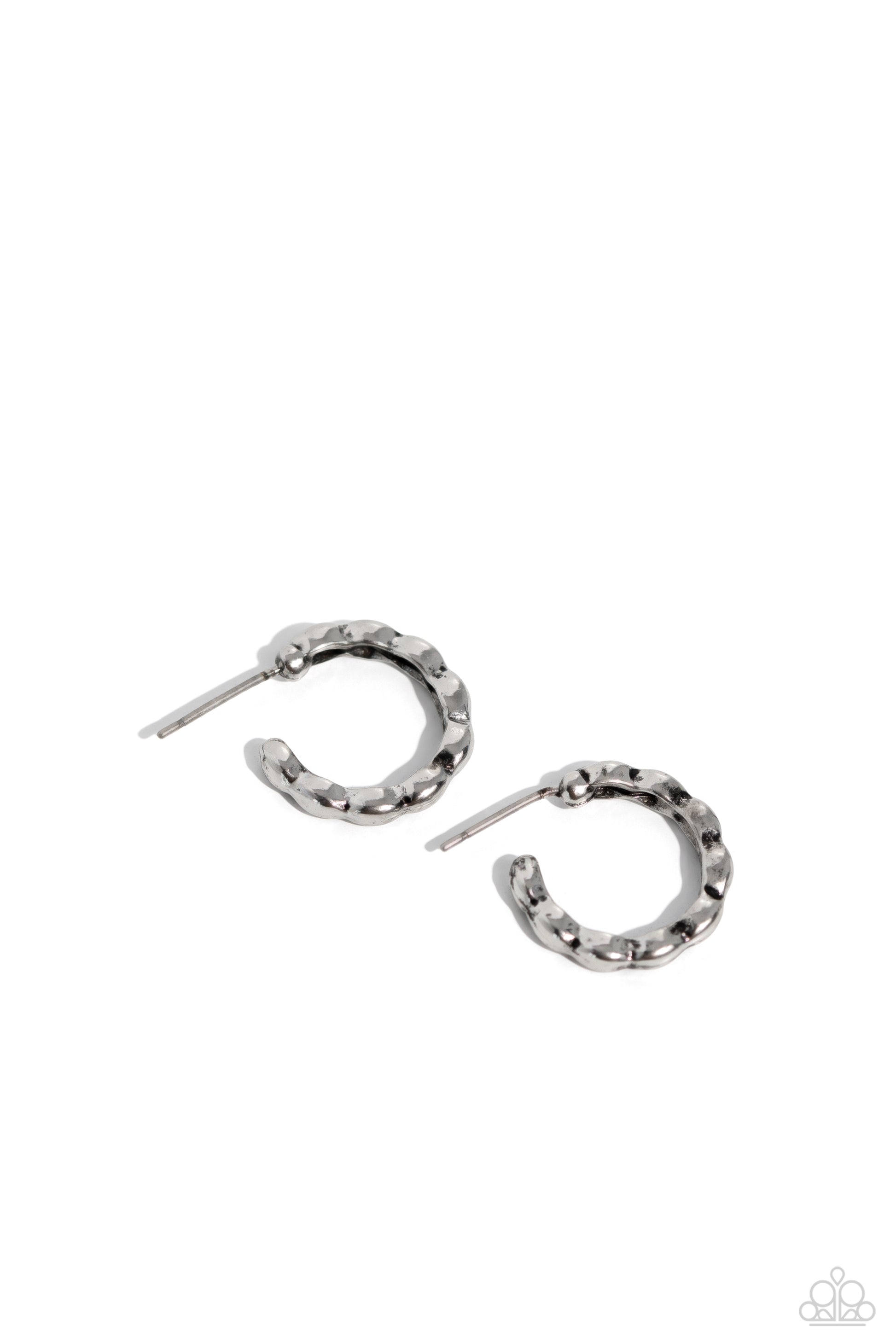 Buzzworthy Bling - Silver Earrings - Paparazzi Accessories - Alies Bling Bar
