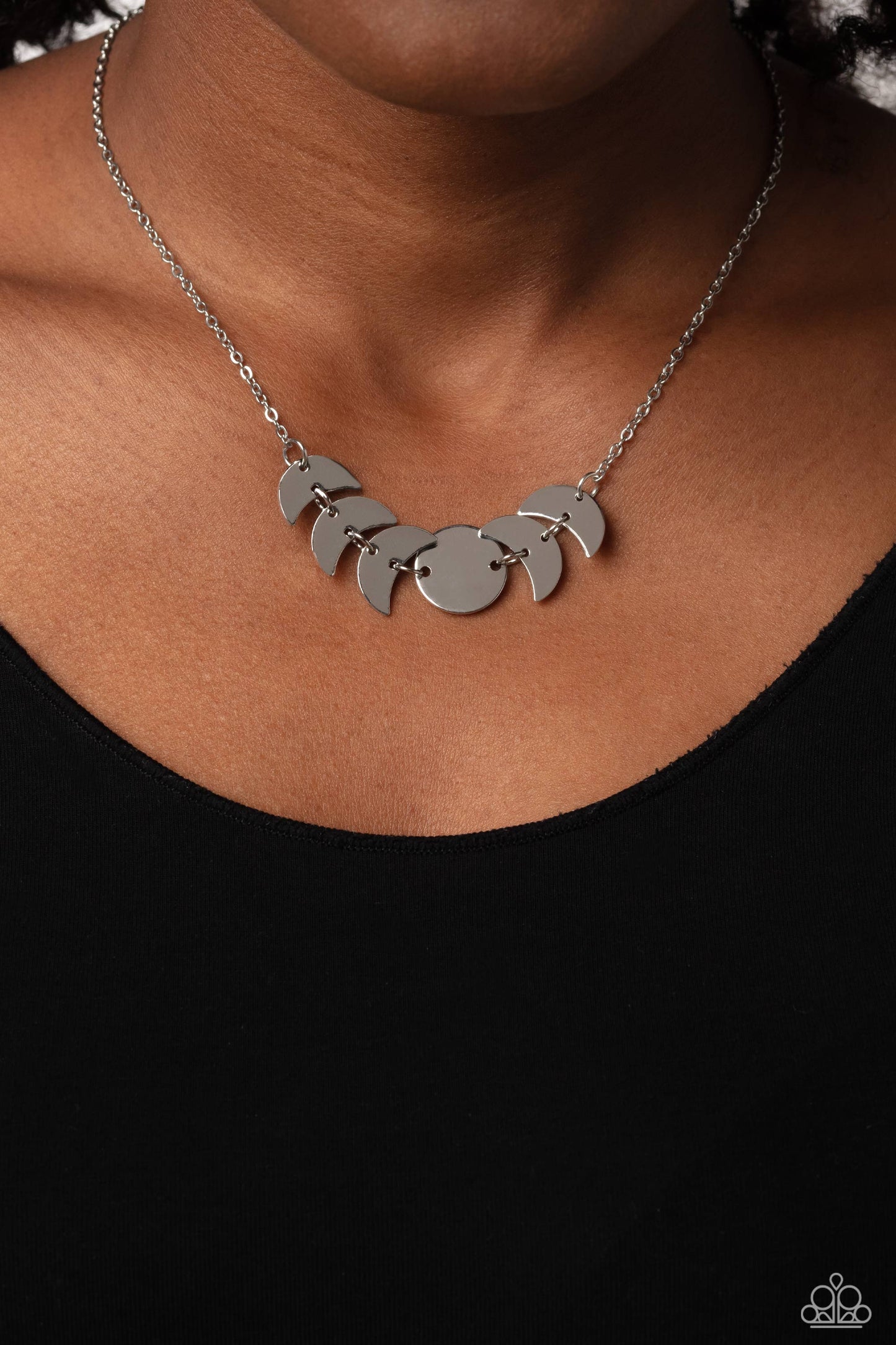 LUNAR Has It - Silver Necklace - Paparazzi Accessories - Alies Bling Bar