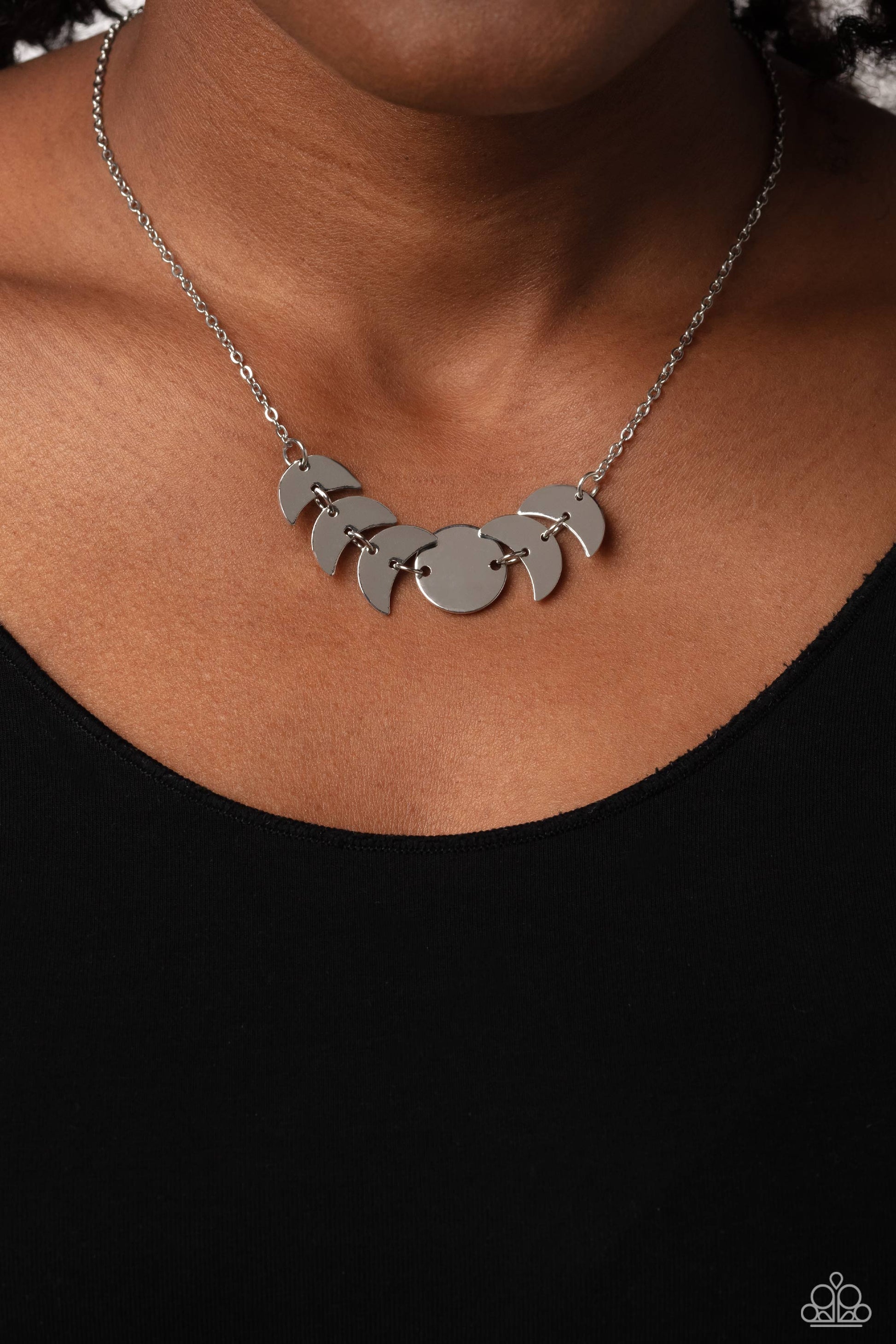 LUNAR Has It - Silver Necklace - Paparazzi Accessories - Alies Bling Bar