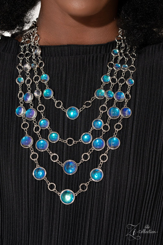 Hypnotic Necklace - 2023 New Zi Collection - Paparazzi Accessories - Alies Bling Bar