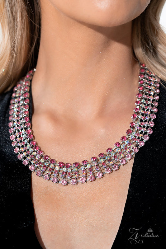 Flirtatious Necklace - 2023 New Zi Collection - Paparazzi Accessories - Alies Bling Bar