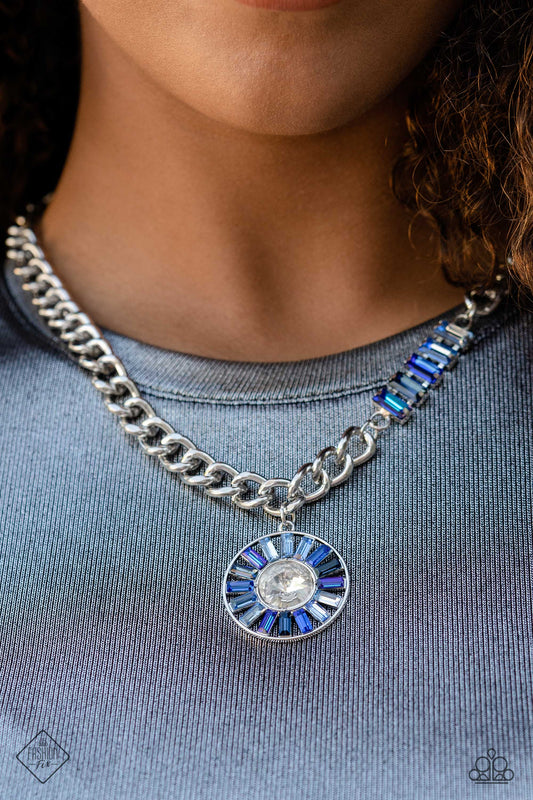 Tiered Talent - Blue Necklace - Paparazzi Accessories - July 2023 Fashion Fix
