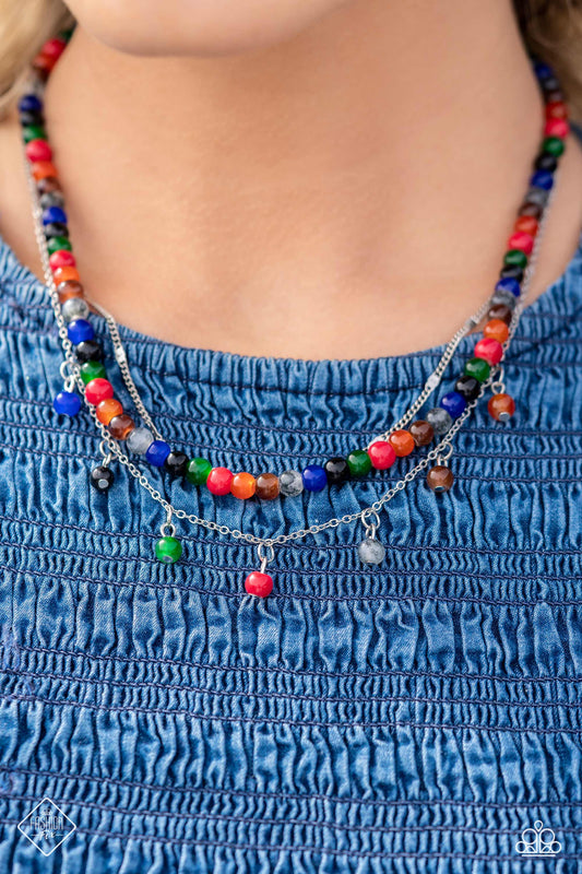 BEAD All About It - Red Necklace - Paparazzi Accessories - August 2023 Fashion Fix
