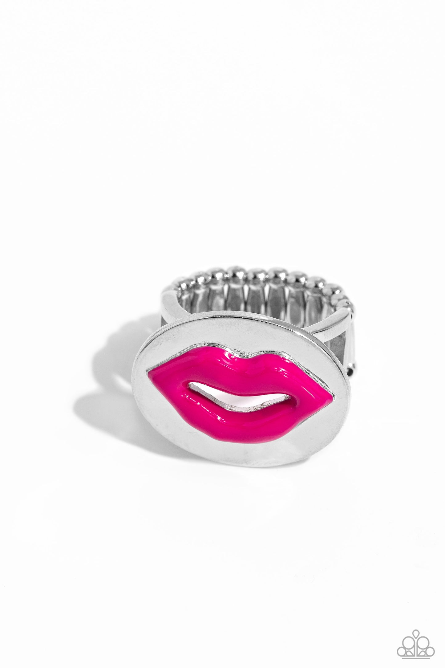 Lip Labor - Pink Ring - Paparazzi Accessories - Alies Bling Bar