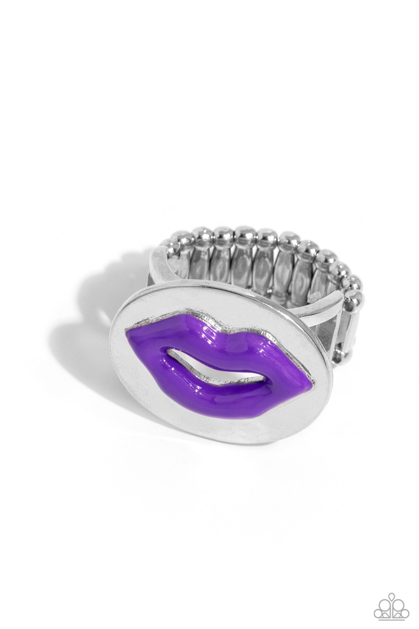 Lip Labor - Purple Ring - Paparazzi Accessories - Alies Bling Bar