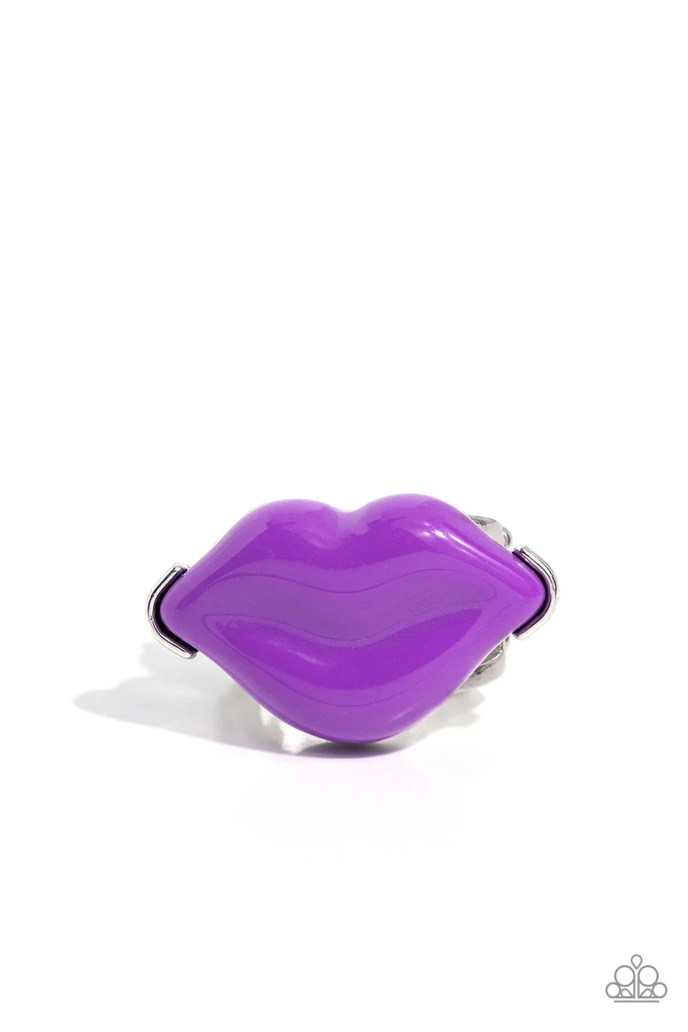 Lively Lips - Purple Ring - Paparazzi Accessories - Alies Bling Bar