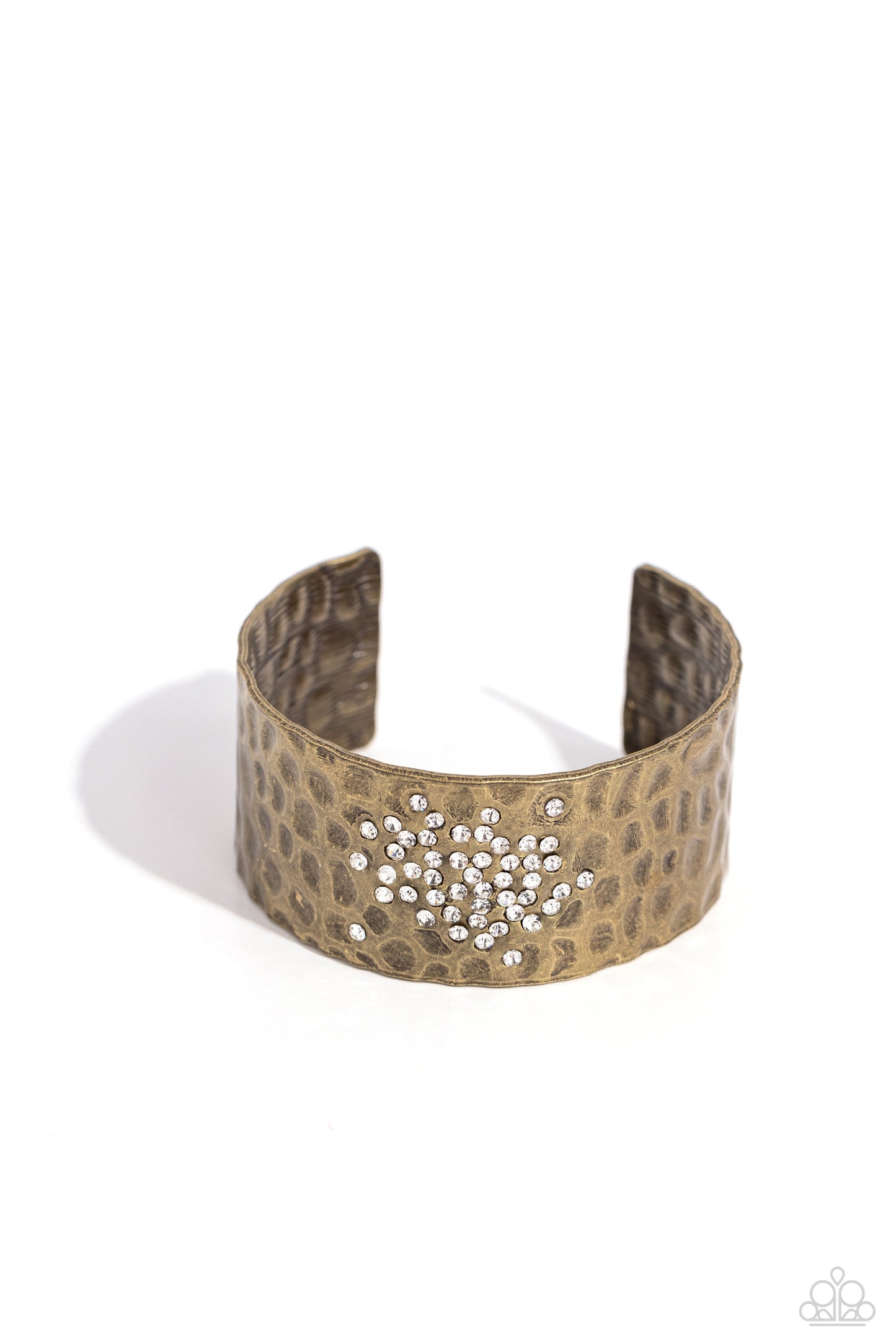 Speckled Sparkle - Brass Bracelet - Paparazzi Accessories - Alies Bling Bar