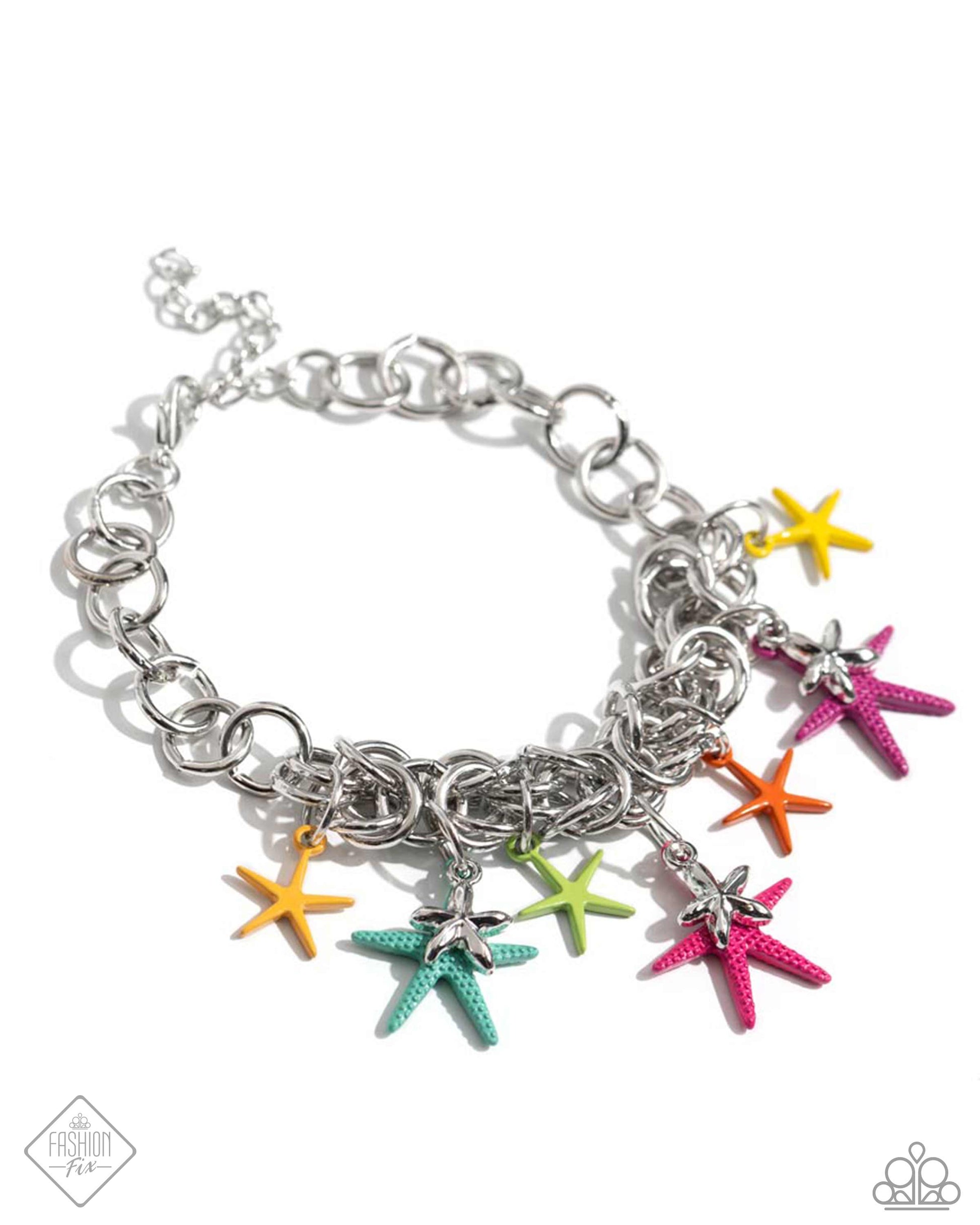 Dancing With The STARFISH - Multi Bracelet - Paparazzi Accessories - April 2024 Fashion Fix - Alies Bling Bar