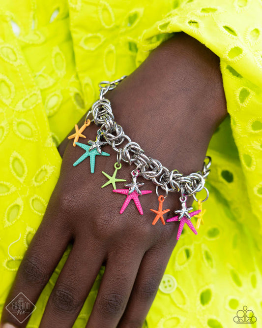 Dancing With The STARFISH - Multi Bracelet - Paparazzi Accessories - April 2024 Fashion Fix - Alies Bling Bar