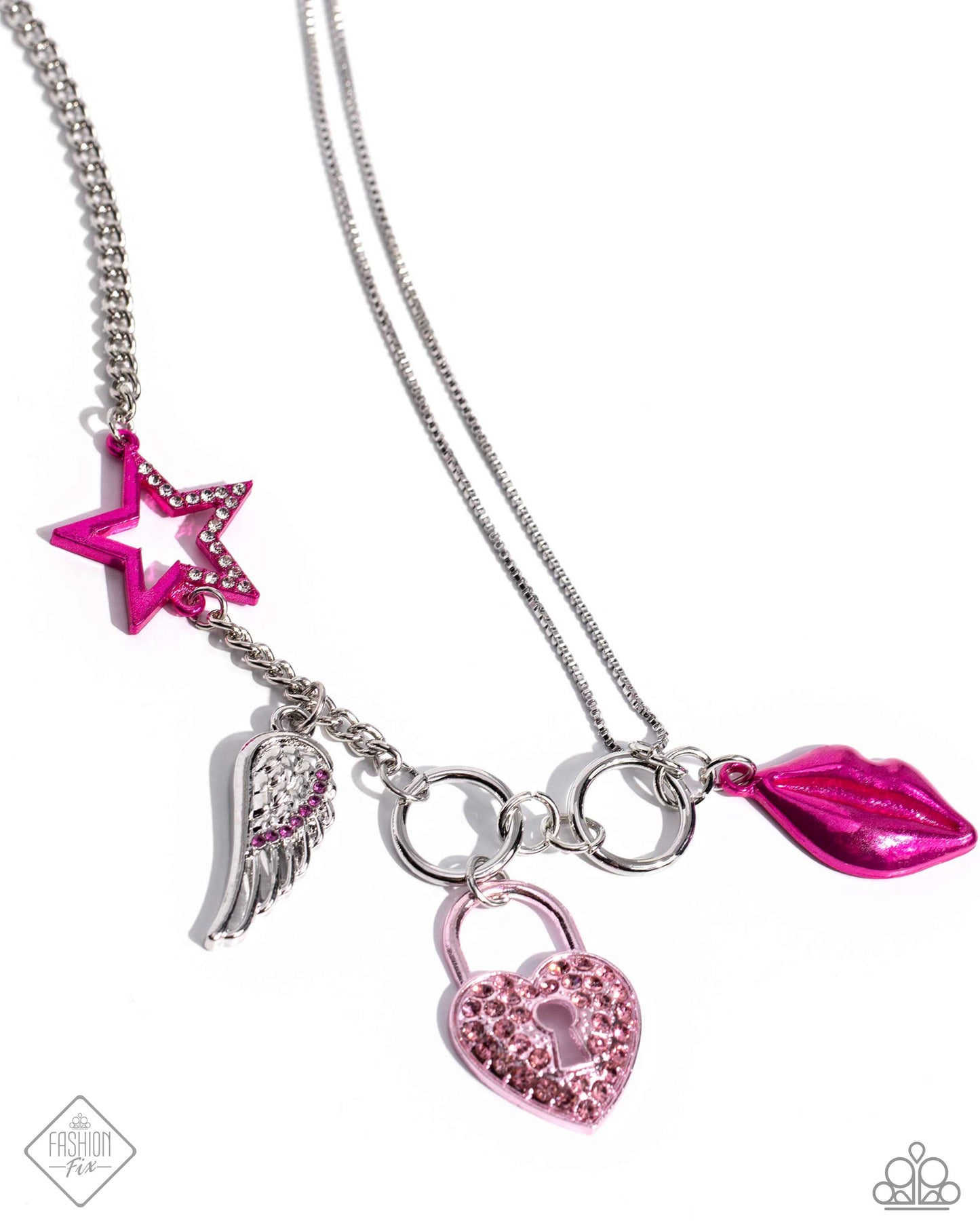 The Princess and the Popstar - Pink Necklace - Paparazzi Accessories - May 2024 Fashion Fix - Alies Bling Bar