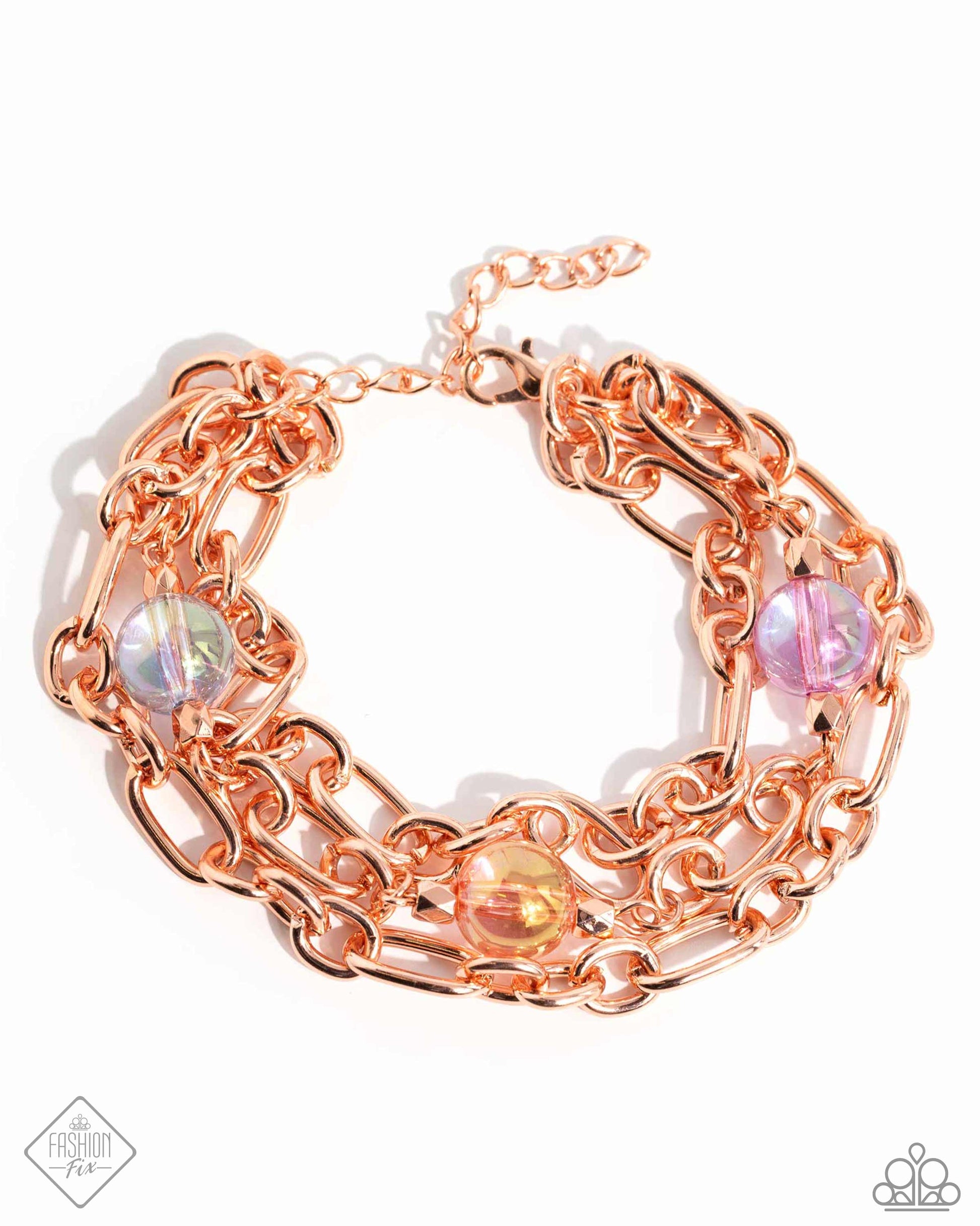 Dawn of a New Day - Copper Bracelet - Paparazzi Accessories - May 2024 Fashion Fix - Alies Bling Bar