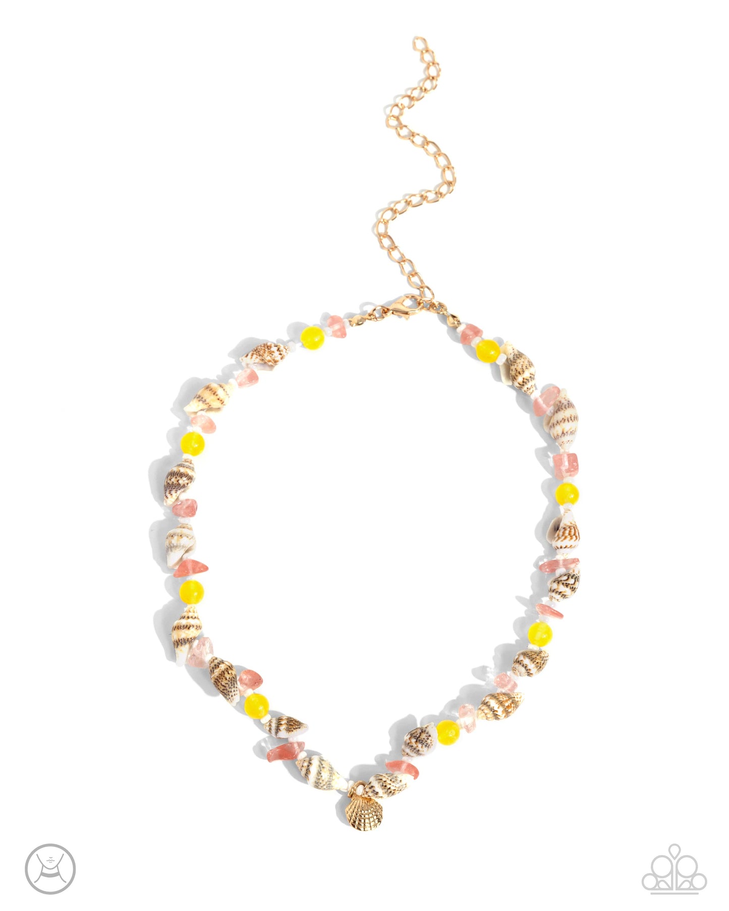 SAND-sational Season - Multi Necklace - Paparazzi Accessories - Alies Bling Bar