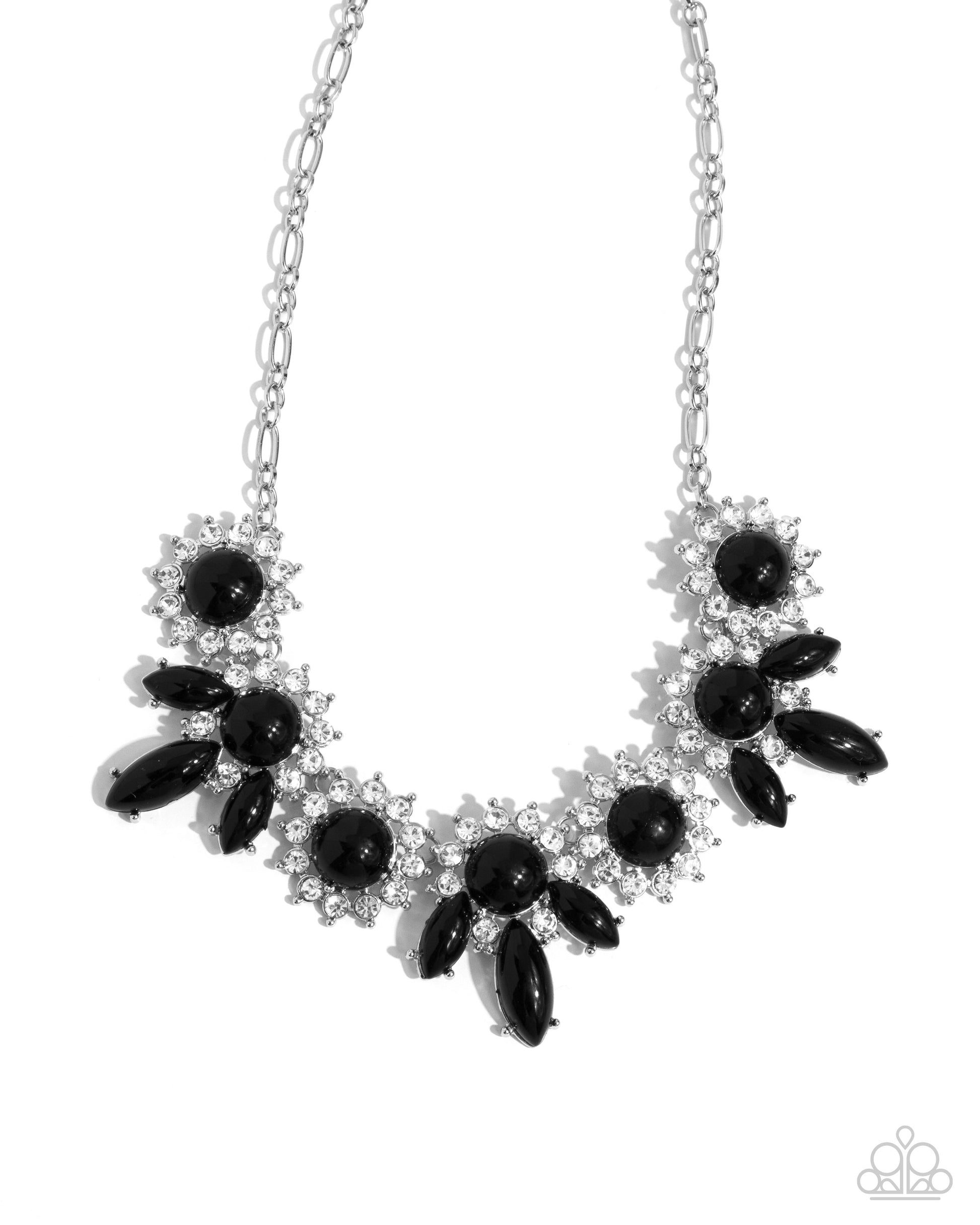 Flair for the Feminine - Black Necklace - Paparazzi Accessories - Alies Bling Bar