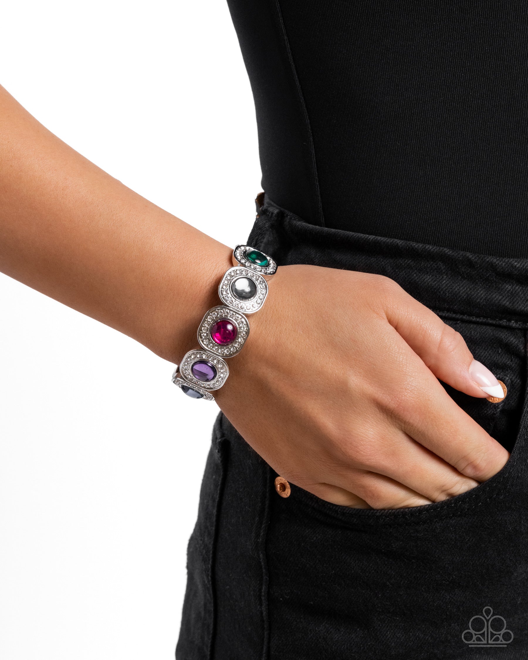 Reflective Relic - Multi Bracelet - Paparazzi Accessories - Alies Bling Bar