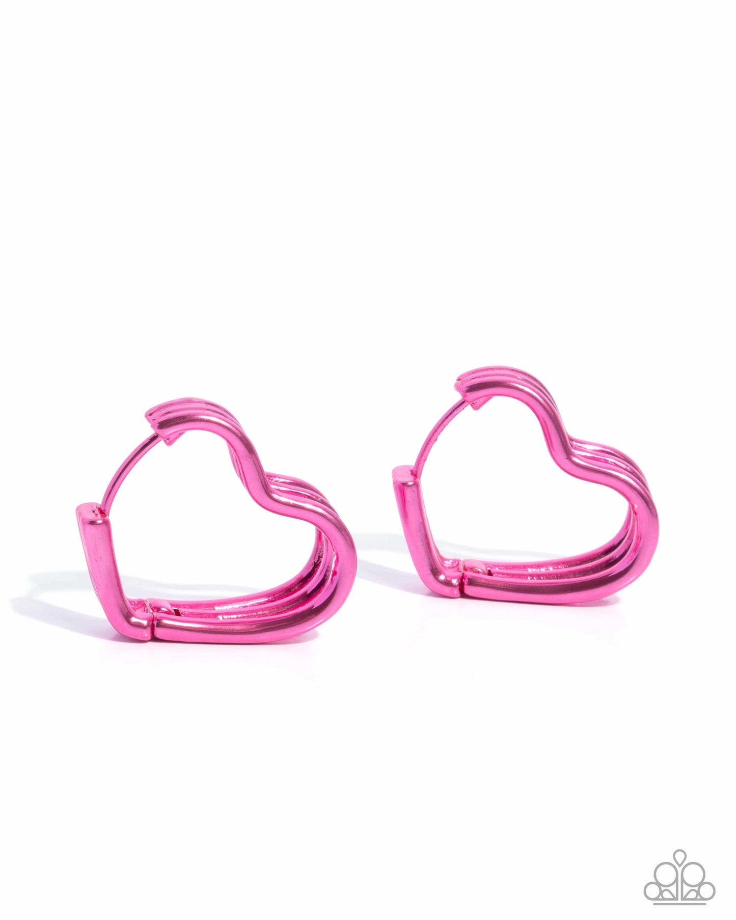 Memorable Love - Pink Earrings - Paparazzi Accessories - Alies Bling Bar