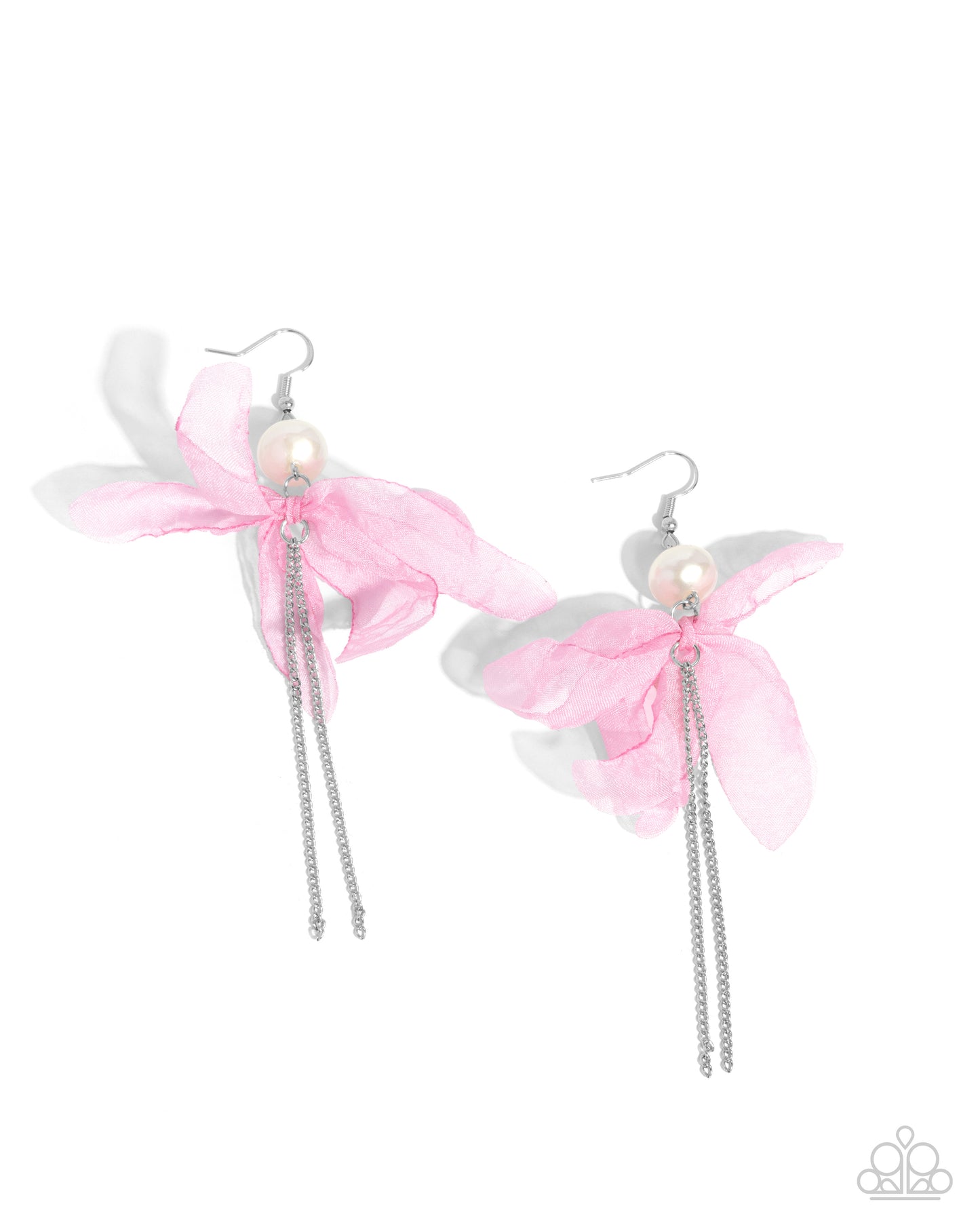 Ballerina Build - Pink Earrings - Paparazzi Accessories - Alies Bling Bar