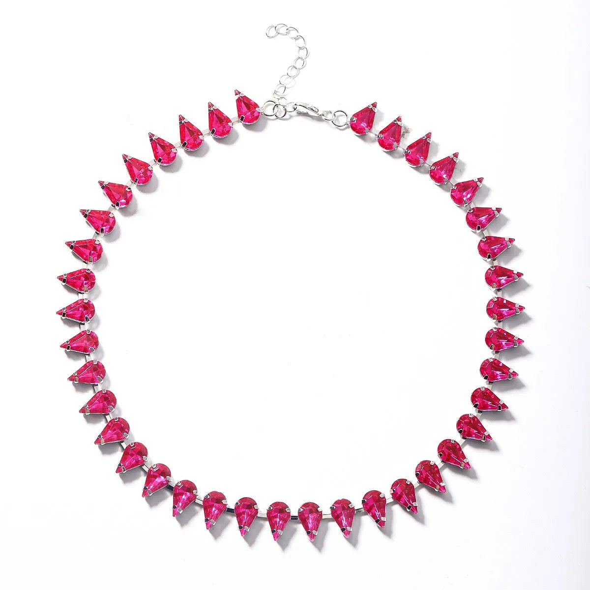 After The Storm Necklace in Pink - Alies Bling Bar