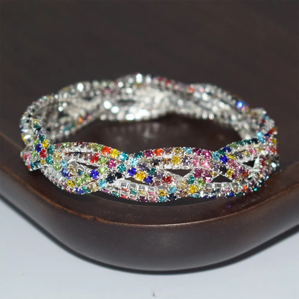 Rainbow Breeze - Multi Bracelet - WOW WED - Alies Bling Bar