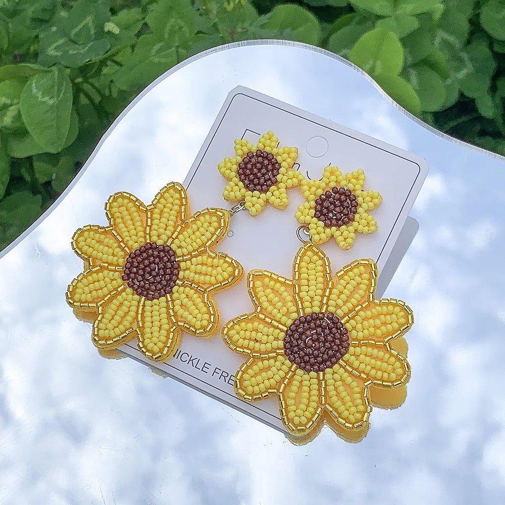 Sunshine Charmer Earrings - Alies Bling Bar