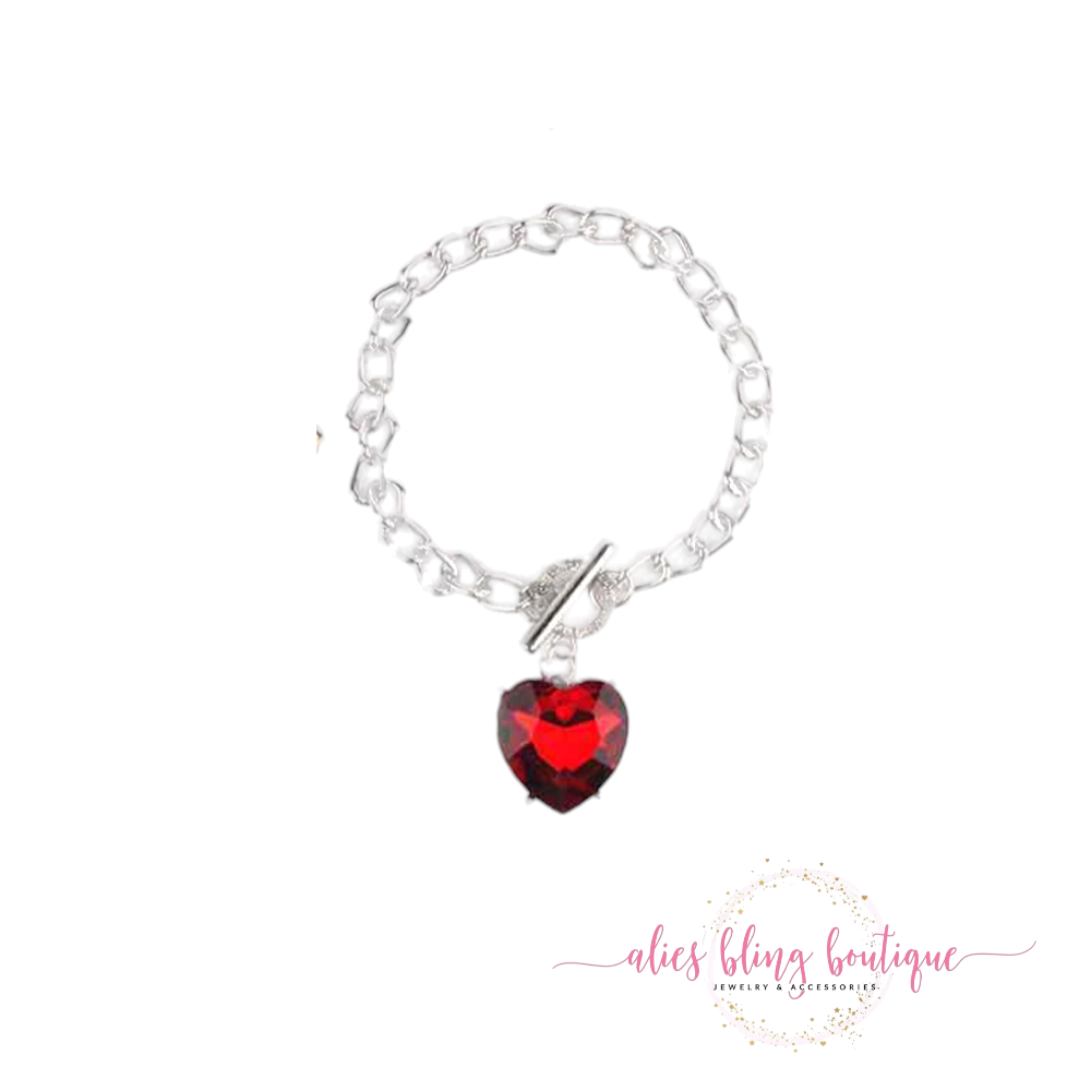 Love At First Sight Bracelet In Silver - Alies Bling Bar