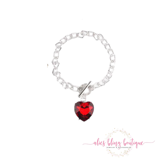 Love At First Sight Bracelet In Silver - Alies Bling Bar