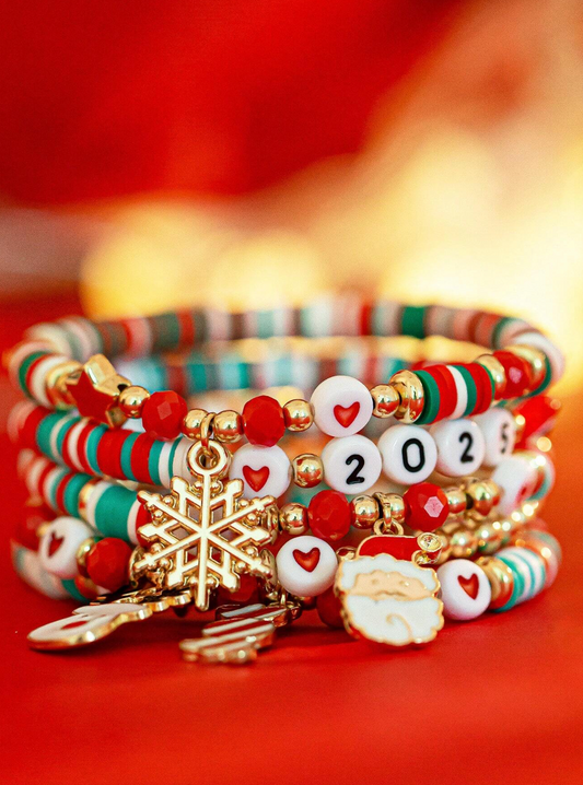 Merry Moments Bracelet Set - Alies Bling Bar