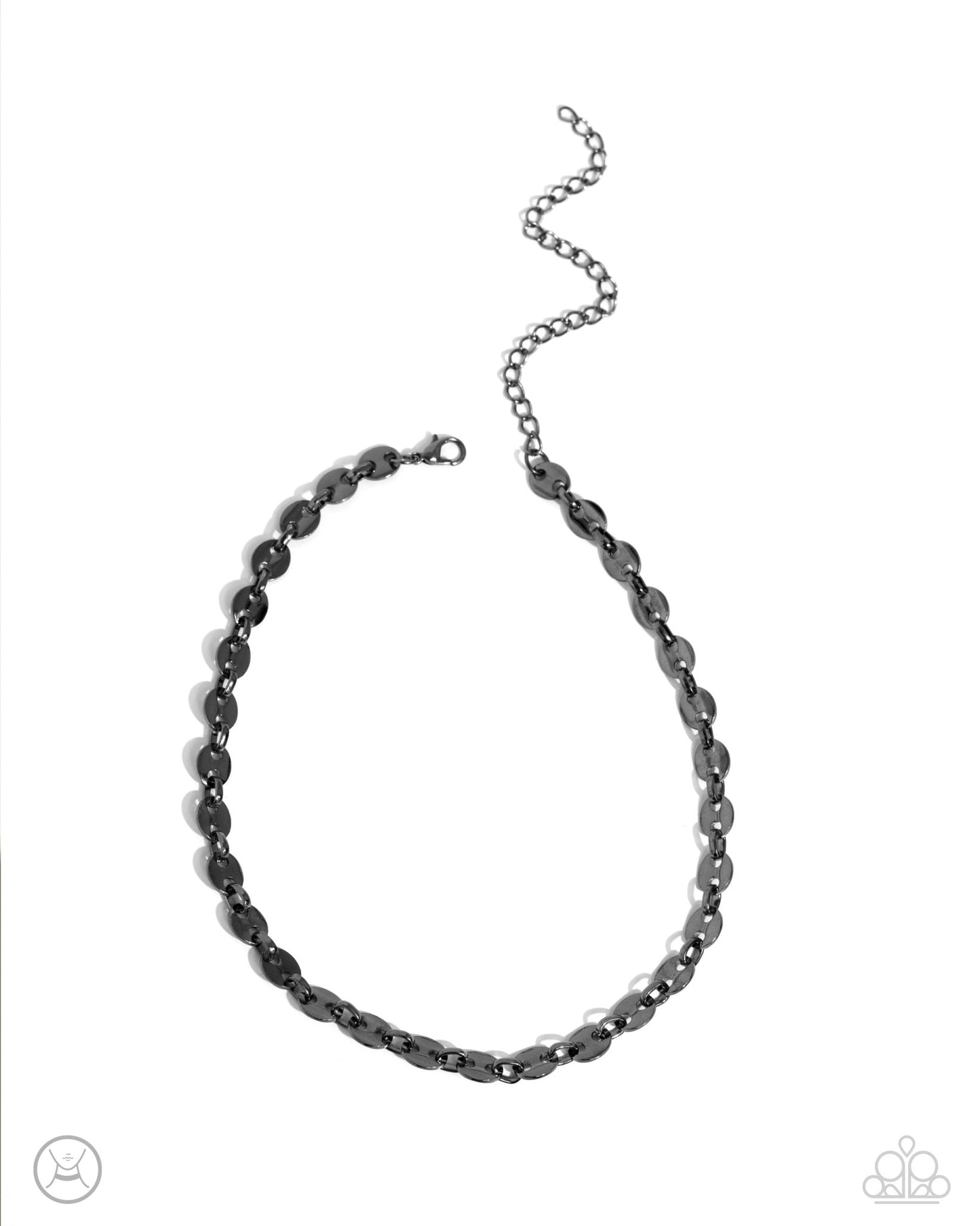 Abstract Advocate - Black Necklace - Paparazzi Accessories - Alies Bling Bar