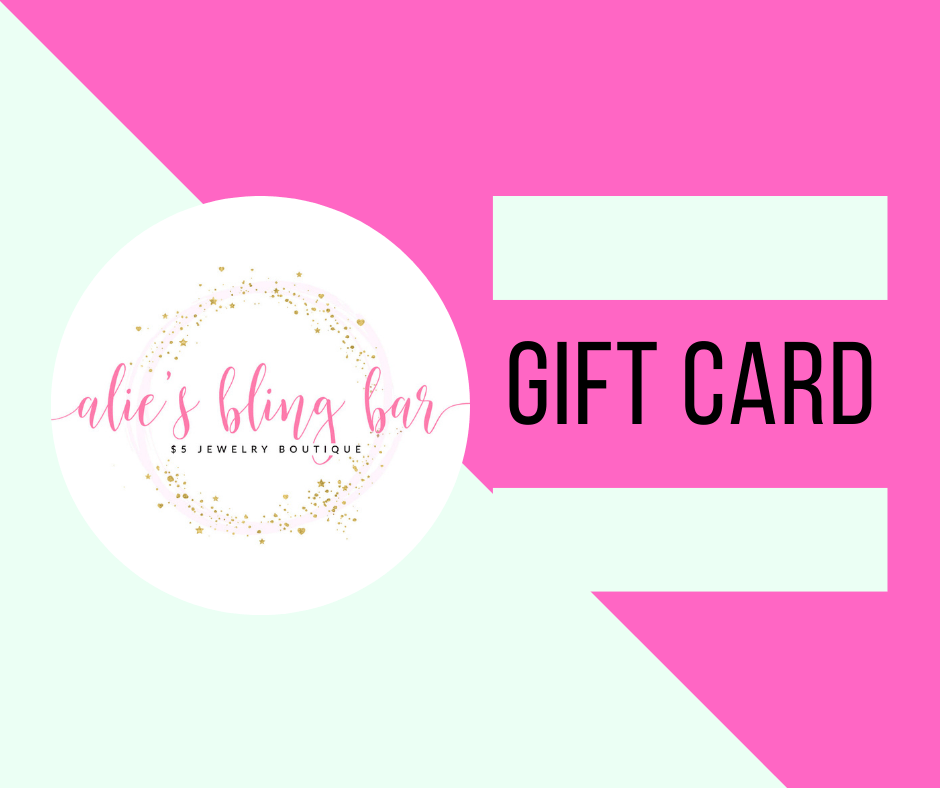 Alies Bling Bar - $100 Gift Card - Alies Bling Bar