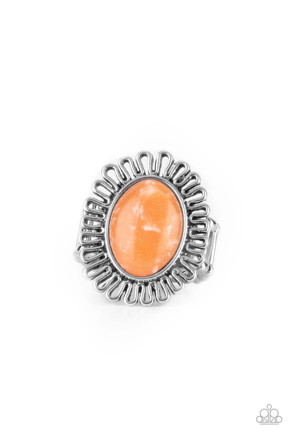 Anasazi Arbor - Orange Ring - Paparazzi Accessories - Alies Bling Bar