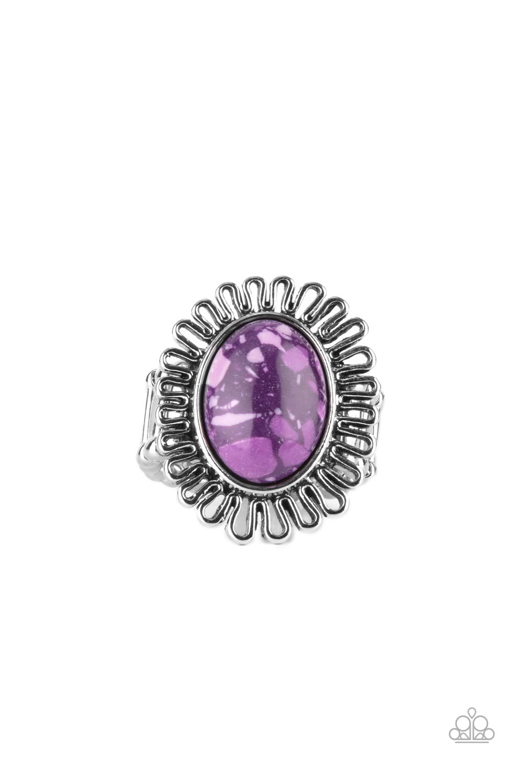 Anasazi Arbor - Purple Ring - Paparazzi Accessories - Alies Bling Bar