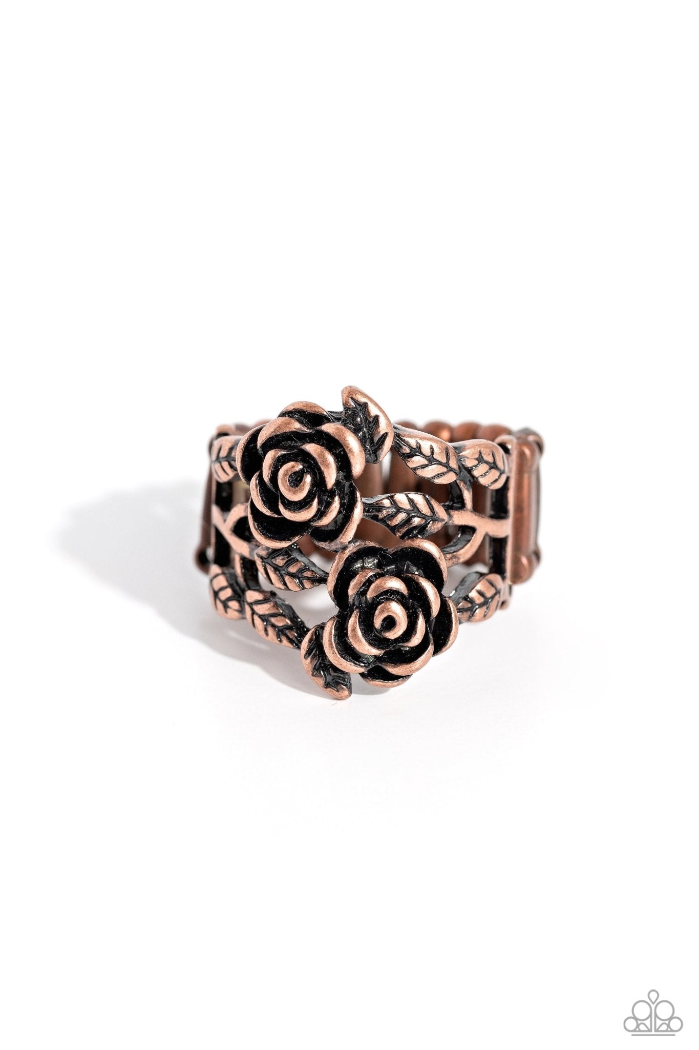 Anything ROSE - Copper Ring - Paparazzi Accessories - Alies Bling Bar