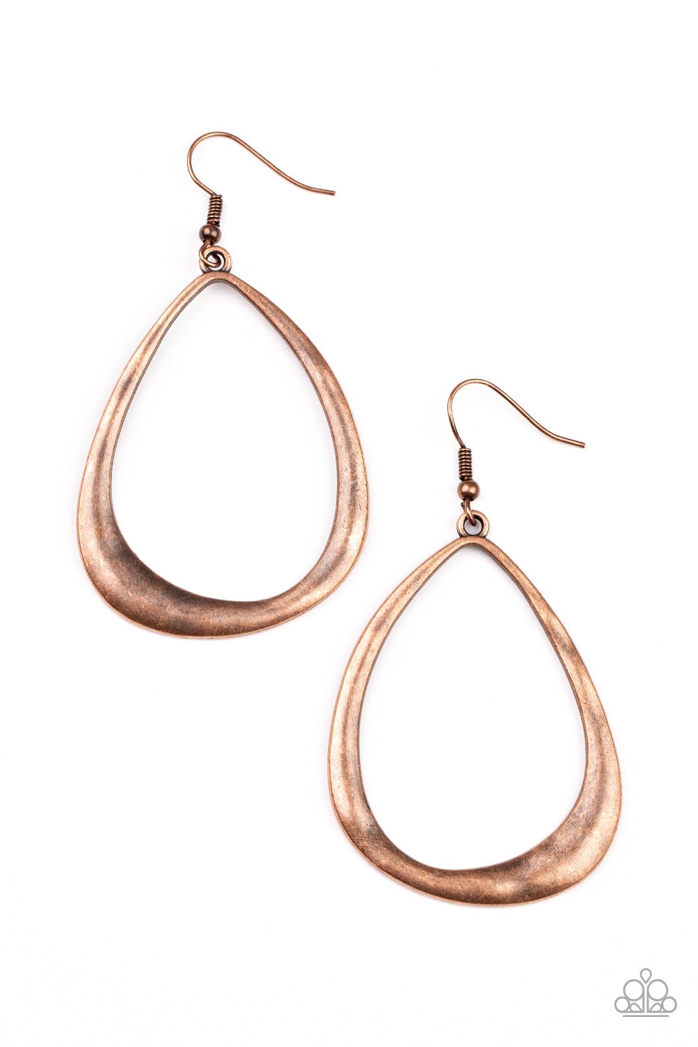 ARTISAN Gallery - Copper Earring - Paparazzi Accessories - Alies Bling Bar