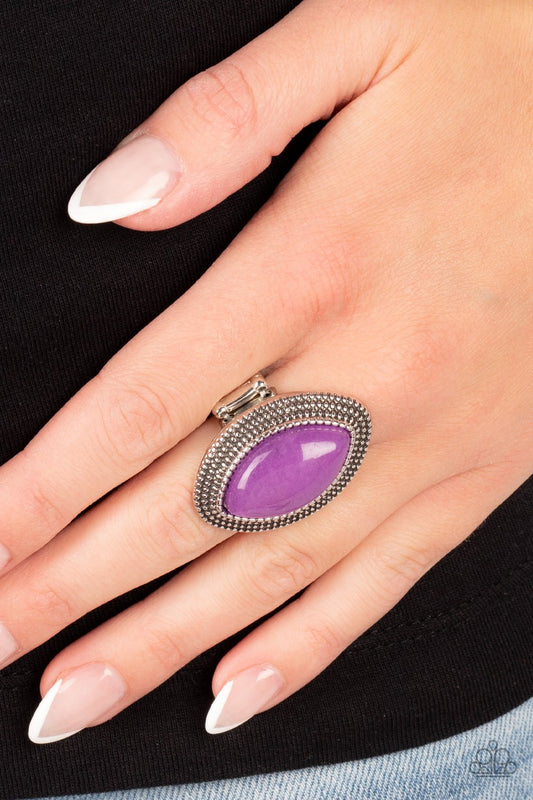 Artisanal Apothecary - Purple Ring- Paparazzi Accessories - Alies Bling Bar