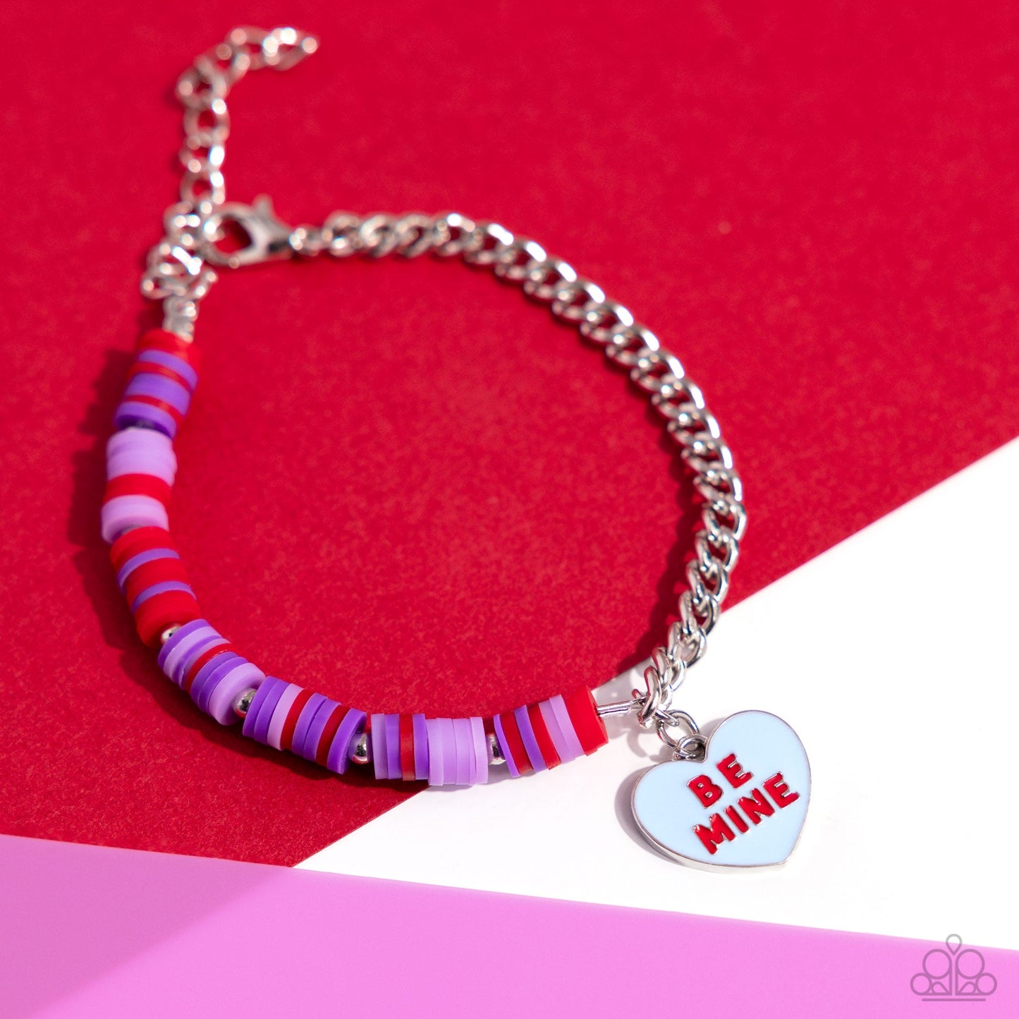 Be Mine Beauty - Multi Bracelet - Paparazzi Accessories - Alies Bling Bar