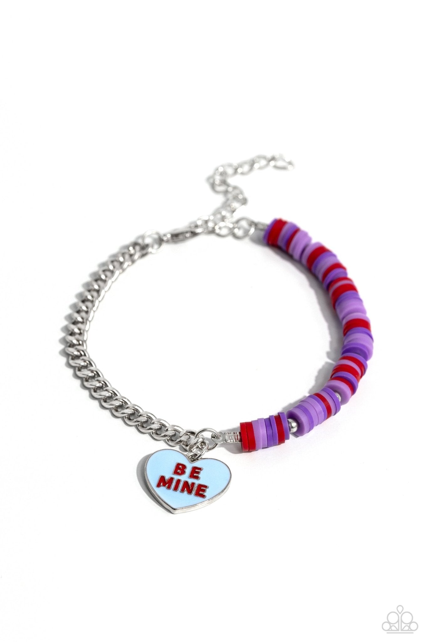 Be Mine Beauty - Multi Bracelet - Paparazzi Accessories - Alies Bling Bar