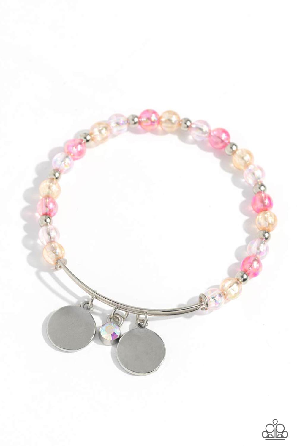 Bodacious Beacon - Pink Bracelet - Paparazzi Accessories - Alies Bling Bar