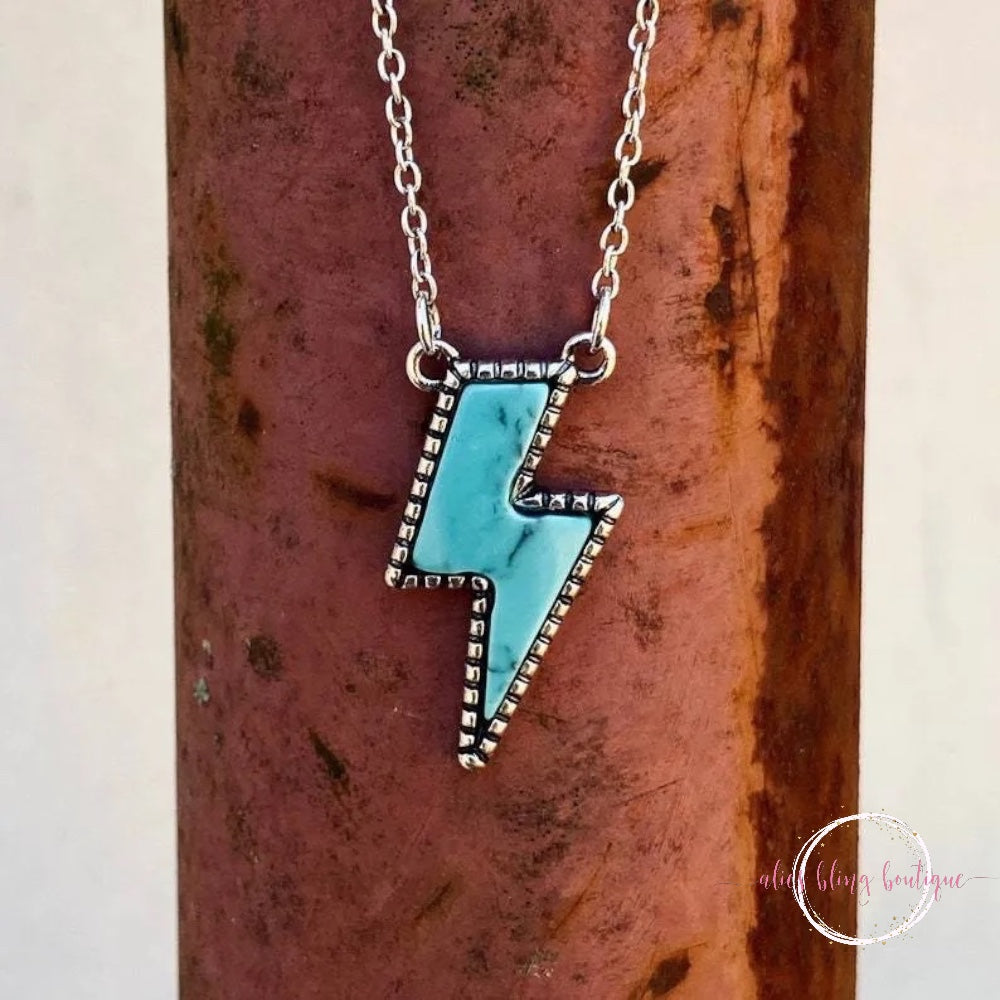 Thunderstruck Necklace - Alies Bling Bar