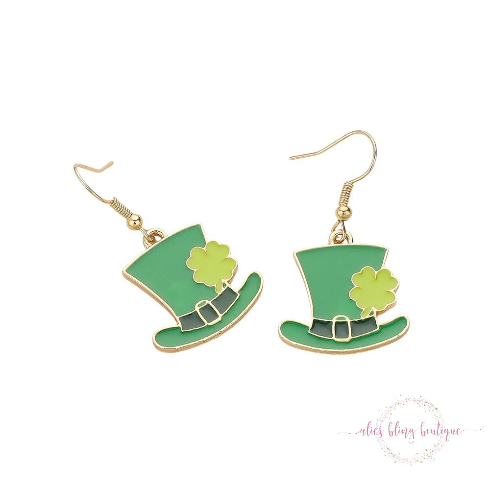 Four Leaf Magic Earrings - Alies Bling Bar