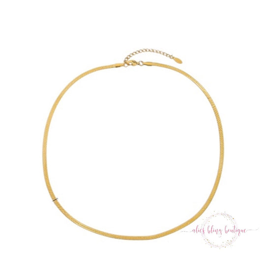 Timeless Grace Necklace 4mm - Alies Bling Bar